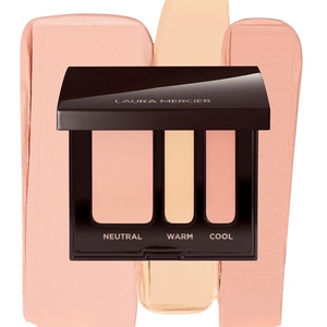 Laura Mercier Secret Camouflage Complexion Perfector, Customizable Full Coverage Cream Concealer, 16HR Wear, Natural Matte Finish, Multi-Tone Compact for a Personalized Shade Match(01 – Fair)
